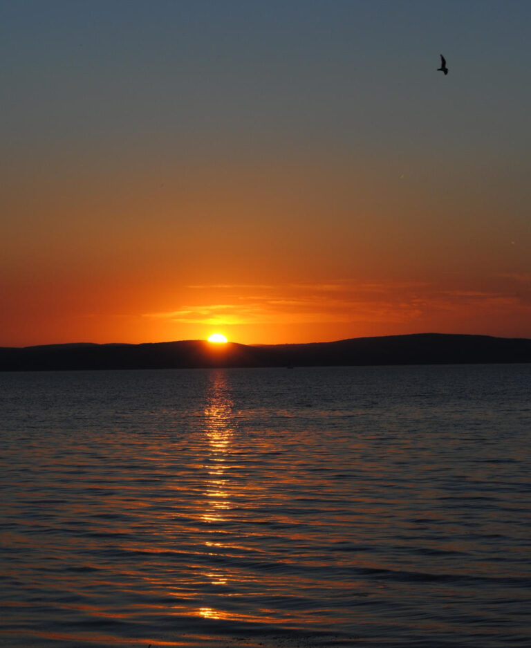 peaceful sunset at lake balaton by tamiath d5t6jfj fullview 768x937